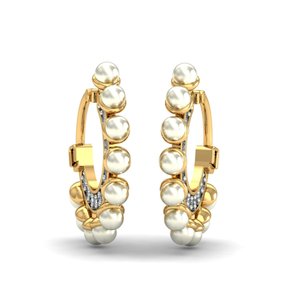 Dream Pearl Hoops