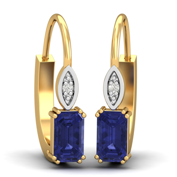 Meridian Tanzanite Hoops