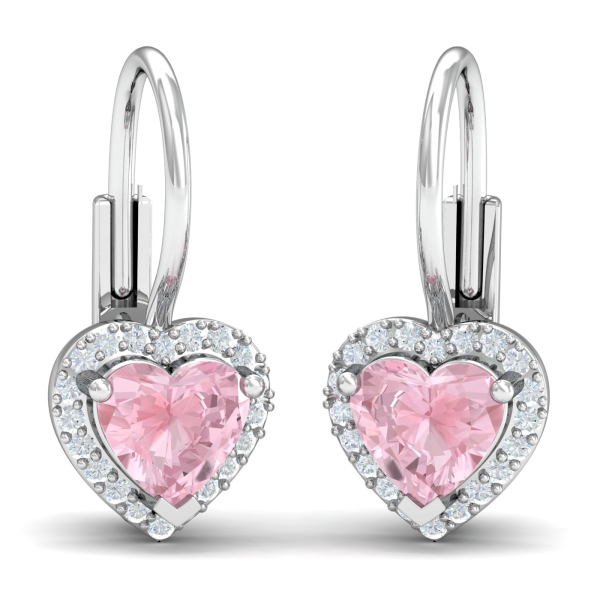 Rees Rose Quartz Earrings