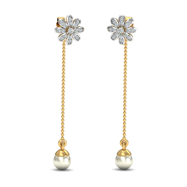 Embellir Pearl Jacket Earrings