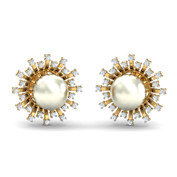 Etoile Pearl Stud Earrings