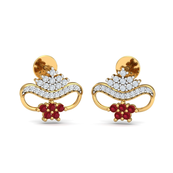 Kanya Ruby Earrings