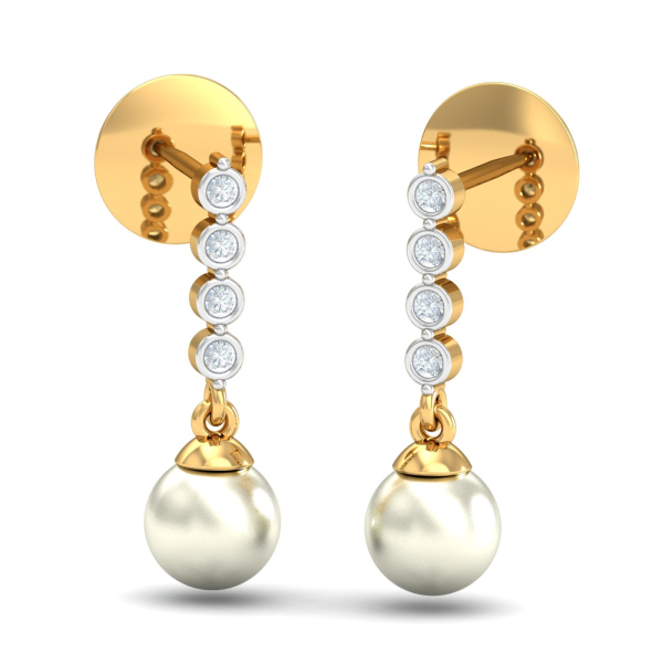 String of Grace Drop Earrings