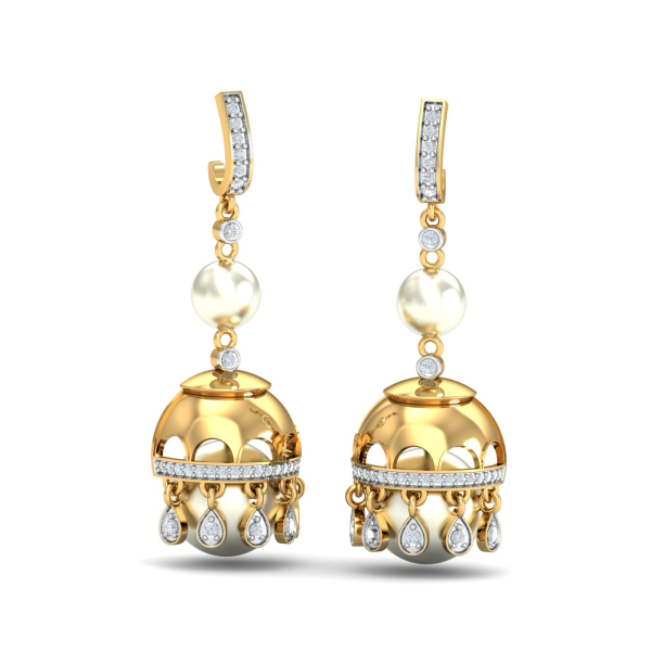 Aakriti Ethnic Jhumka Earrings