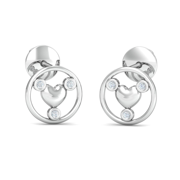 Tanaquil Heart Earrings