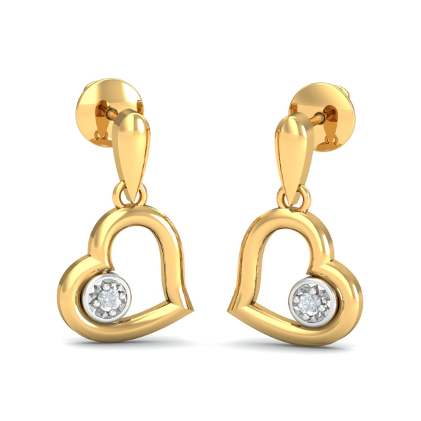 Ela Heart Earrings