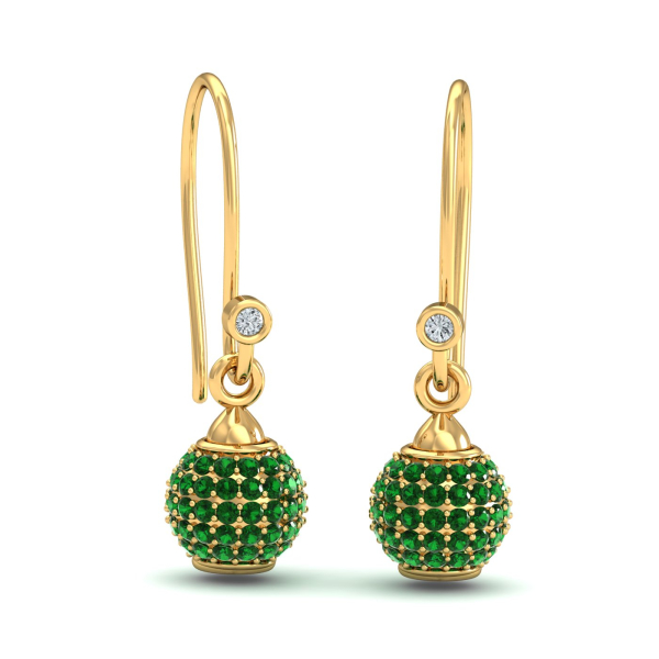Utsav Emerald Earrings