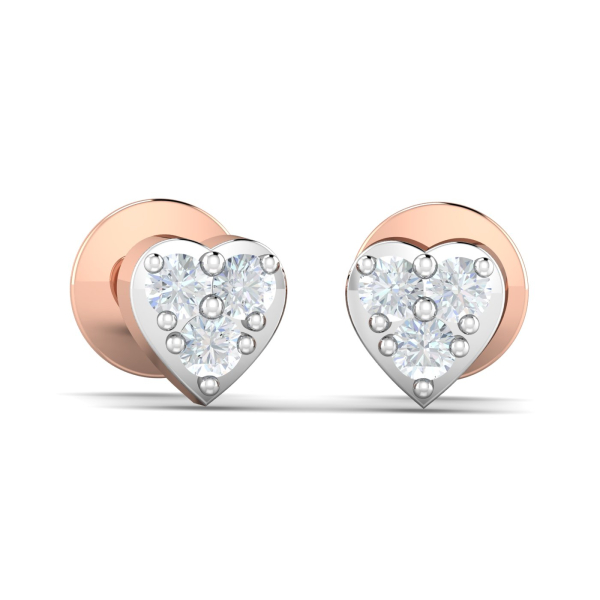 Bongani Heart Studs