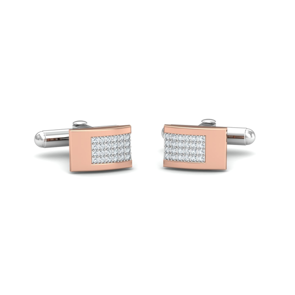 William Rose Gold Cufflinks