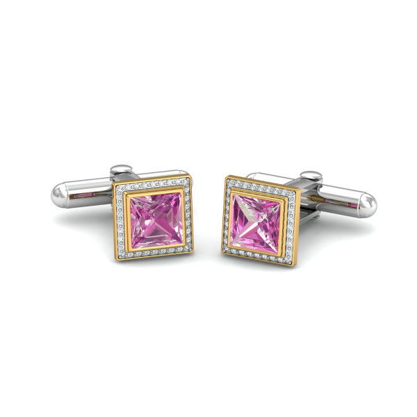 Square Tourmaline Cufflinks