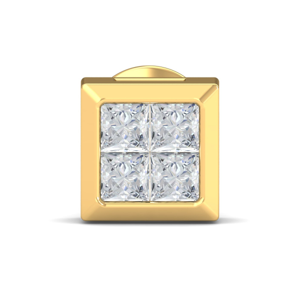 Square Men's Earrings