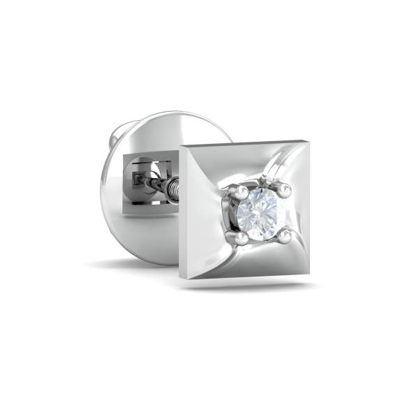 Henri Square Men's Ear Stud