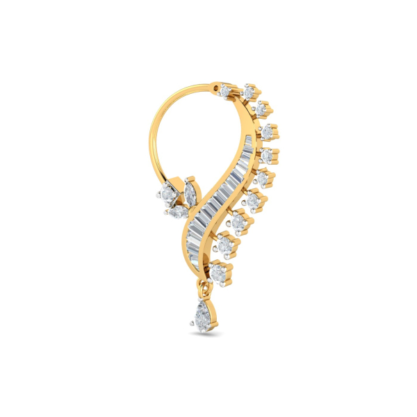 Rhea Bridal Diamond Nath