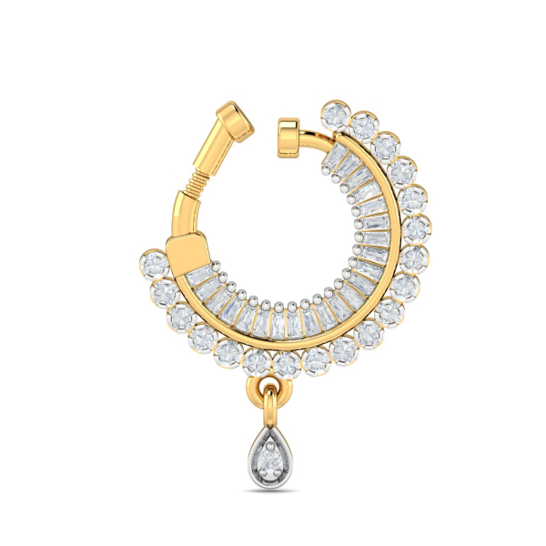 Traditional Diamond Nath (Non-pierced)