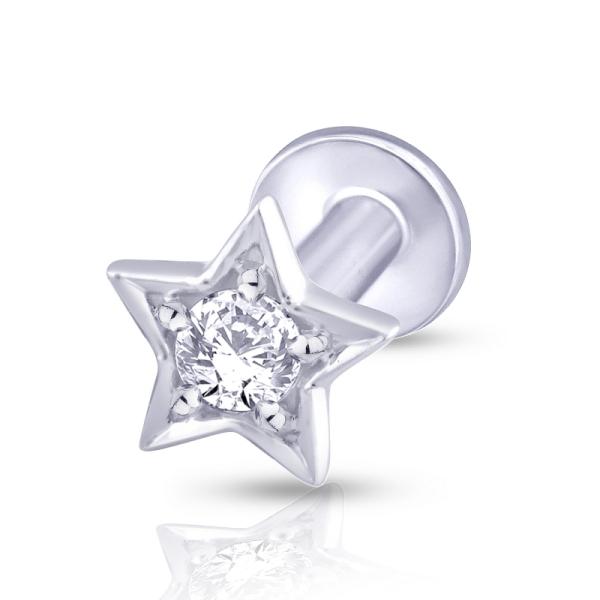 Star 0.06 Carat Nose Stud