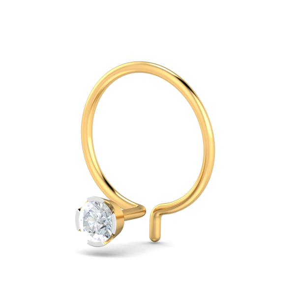 Chike 0.08 Carat Nose Pin