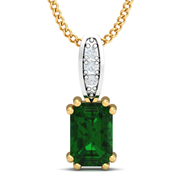 Meridian Emerald Pendant