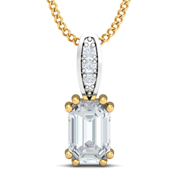 Meridian White Sapphire Pendant
