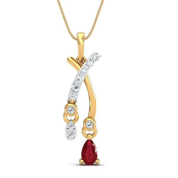 Se Croiser Ruby Pendant