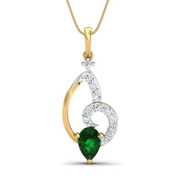 Imperial Emerald Pendant