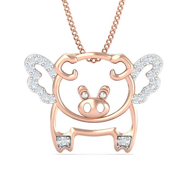 Flying Pig Pendant