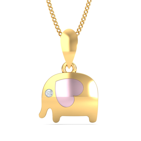 Baby Elephant Pendant