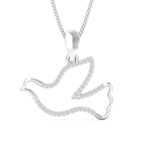 Pigeon Diamond Pendant