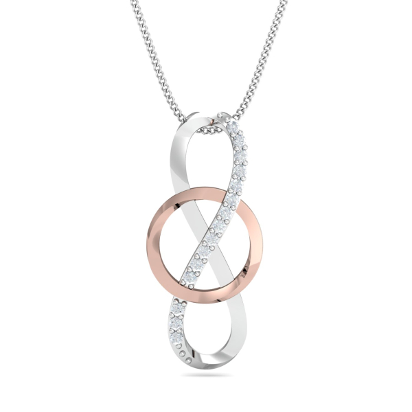Renee Dual Toned Pendant