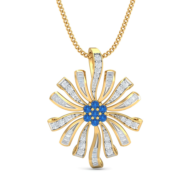 Lucy's Envy Sapphire Pendant