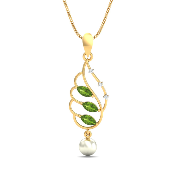 Traditional Peridot Pendant