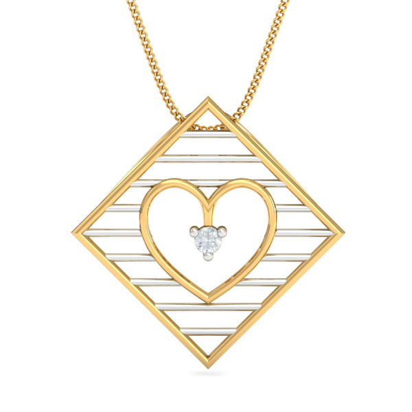 Heart in Frame Pendant