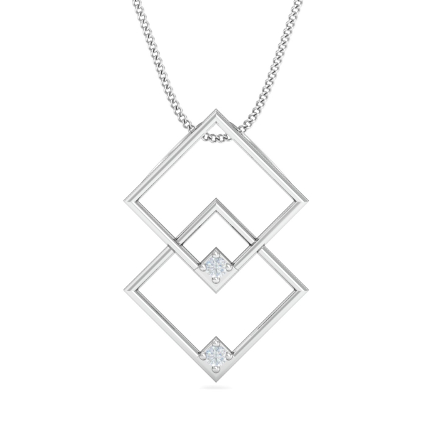 Sparky Square Pendant