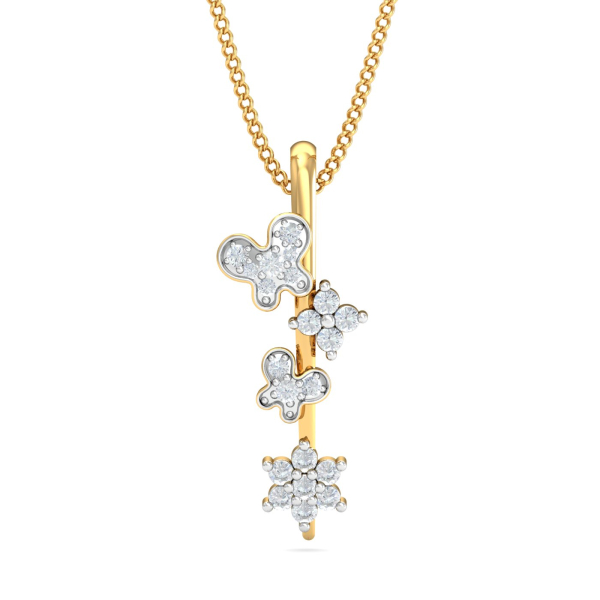 Feminine Fluttery Pendant