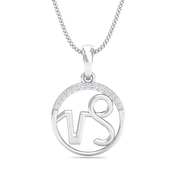 Capricorn Zodiac Gold Pendant
