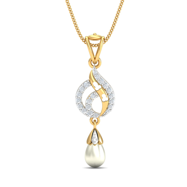 Belle Leaf Shaped Pendant