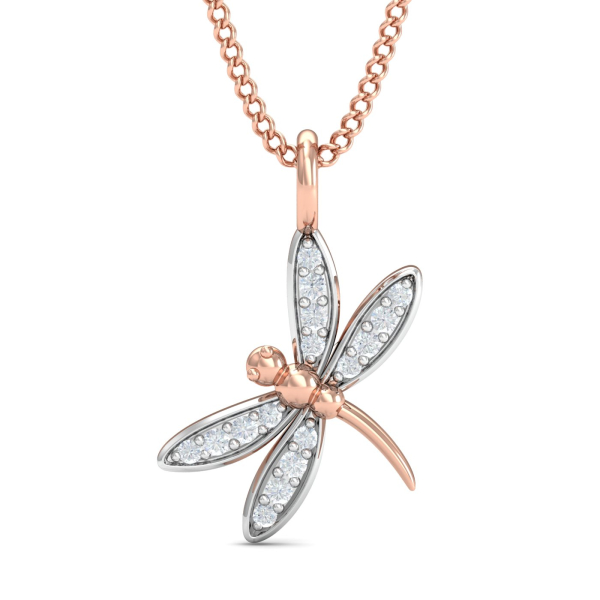 Dainty Dragonfly Pendant