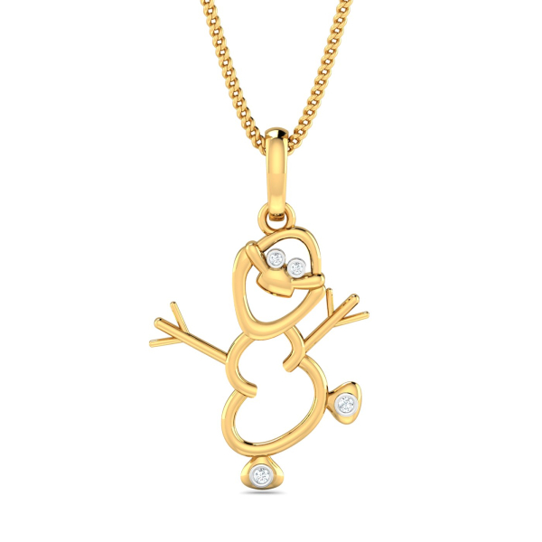 Snowman Pendant