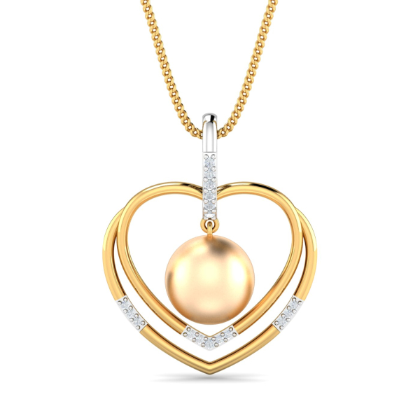 Pearl-o-Heart Pendant