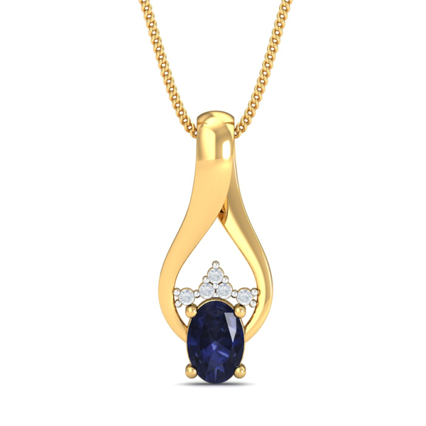 Katrya Blue Pendant