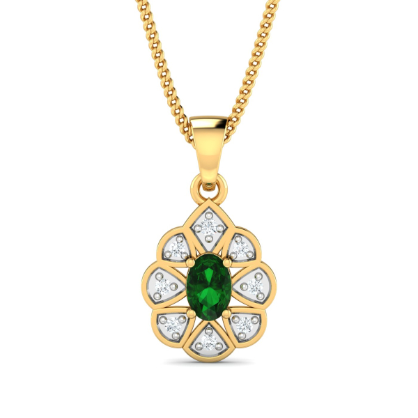 Branwen Emerald Pendant