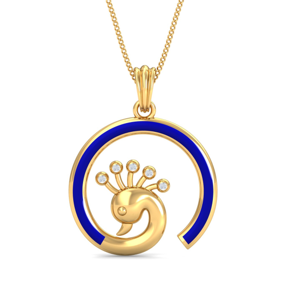 Neel Mayur Enamel Pendant