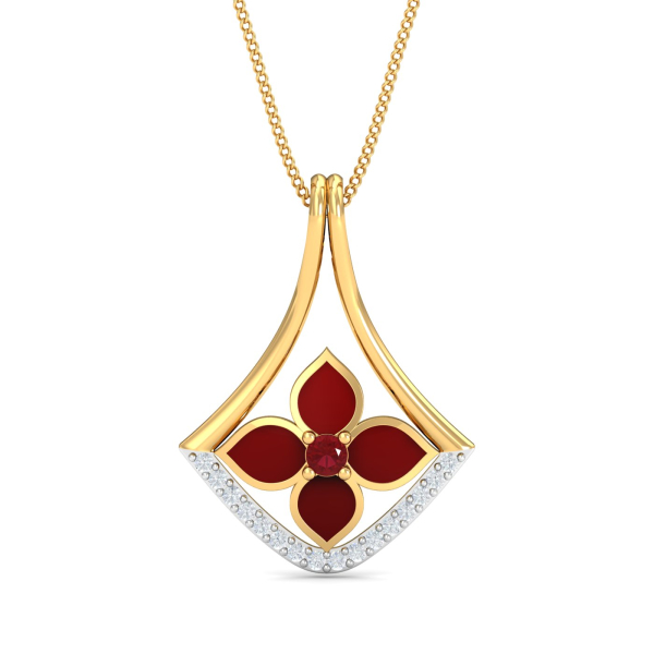 Ceetar Enamel Pendant