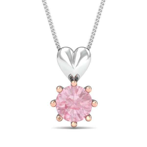Rose Heart Pendant