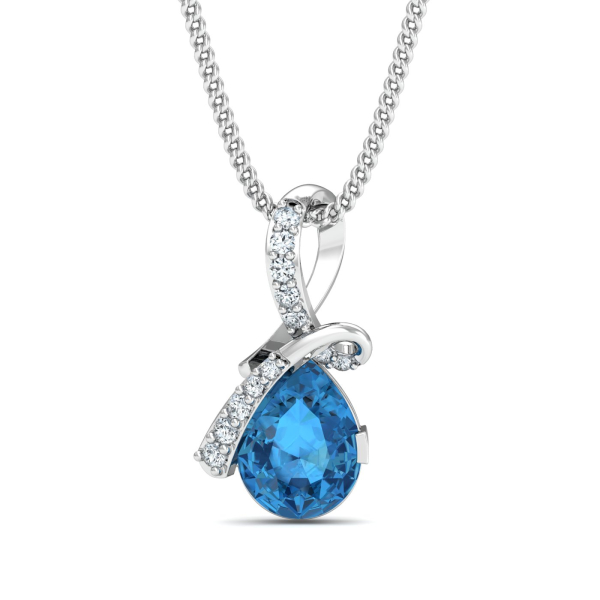 Greta Topaz Pendant
