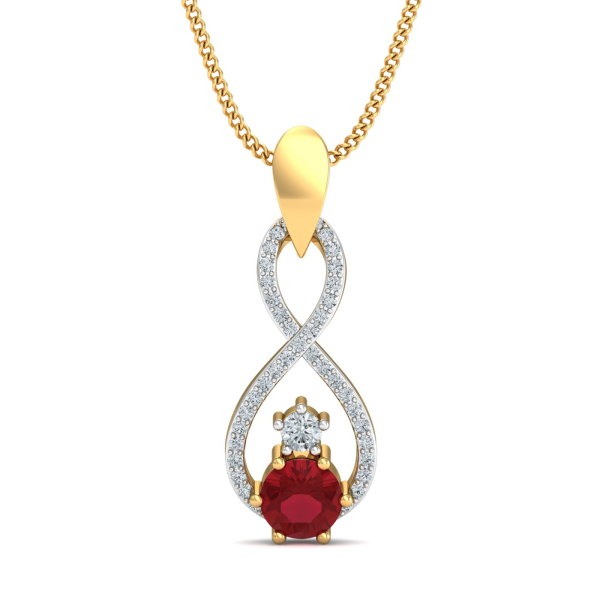 Charm Ecstacy Ruby Pendant
