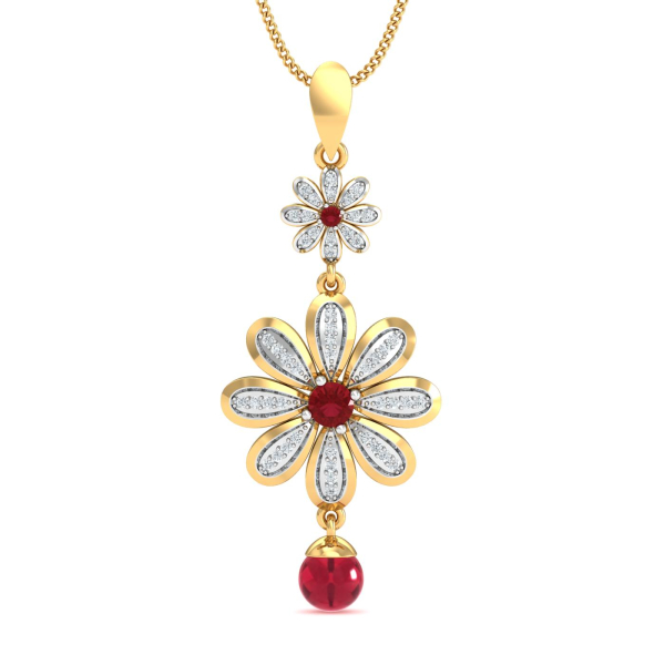 Eclatant Ruby Pendant