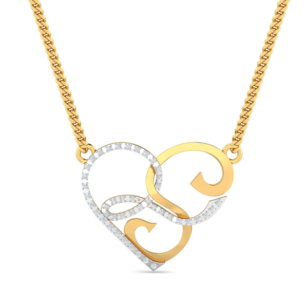 RS Heart Silhouette Pendant