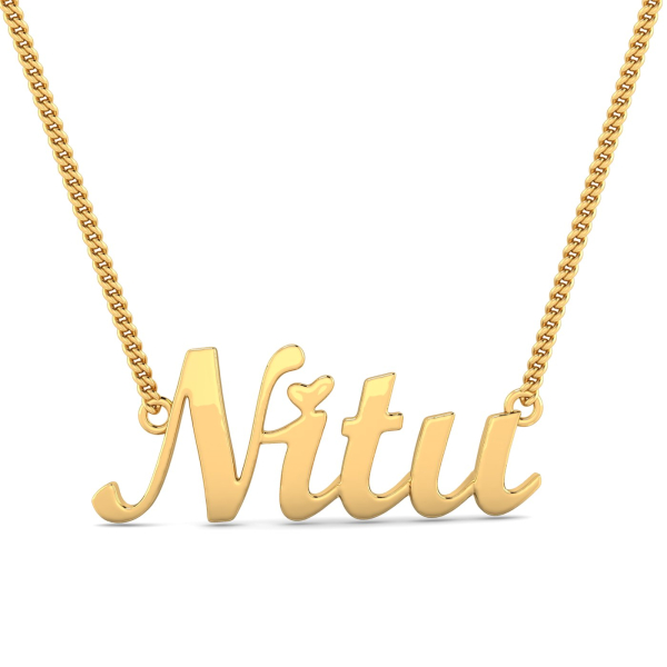 Nitu Name Pendant