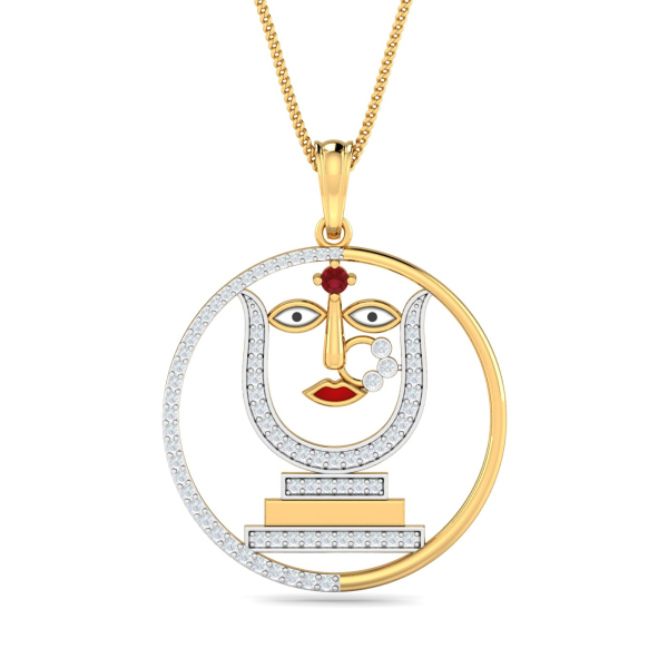 Rani Sati Dadi Ruby Pendant
