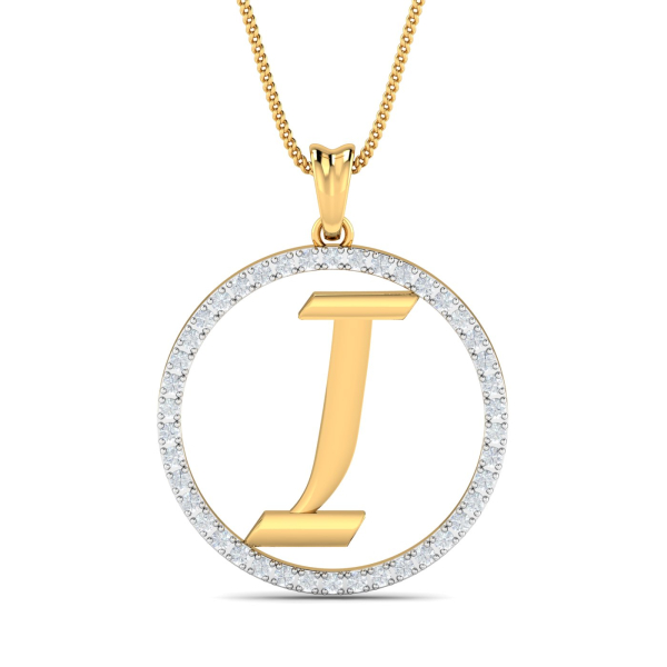 Circulo I Letter Pendant